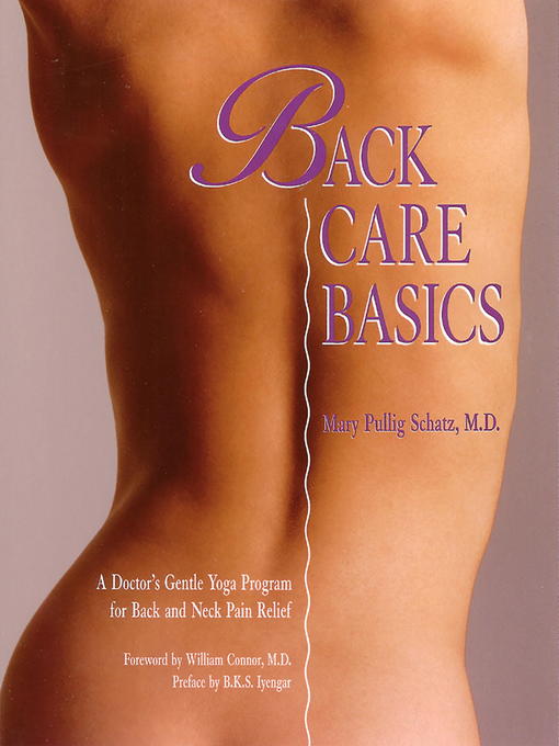 Title details for Back Care Basics by Mary Pullig Schatz - Available